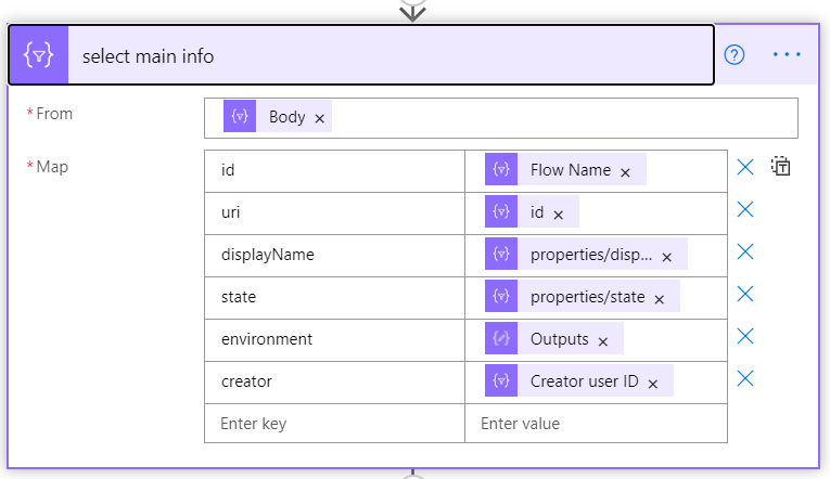 Creating main object